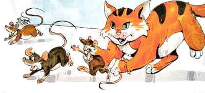 चूहा और बिल्ली Moral Stories in Hindi