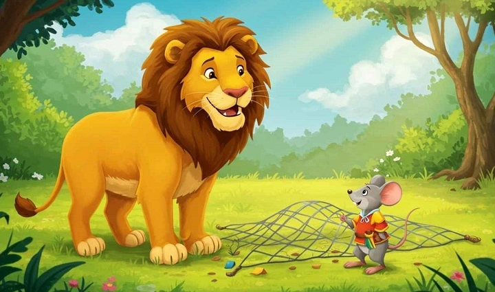 story of lion and mouse 3
